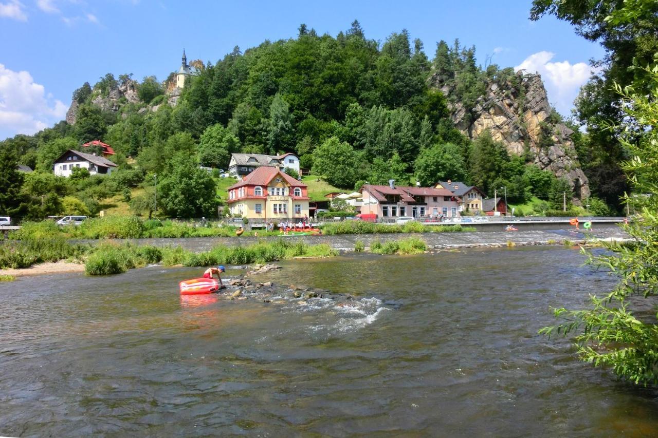 Apartman Malá Skála Exterior foto